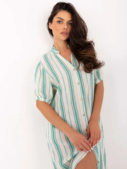 Rochie Dama Midi, Dungi, Och Bella, Verde de Vara