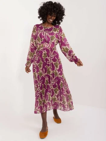 Rochie Dama Maxi, Lejera, ITALY MODA, Mov Eleganta