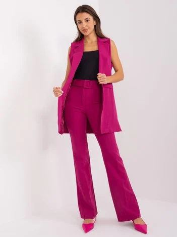 Compleu Dama Fara maneci, Elegant, ITALY MODA, Mov Eleganta Office
