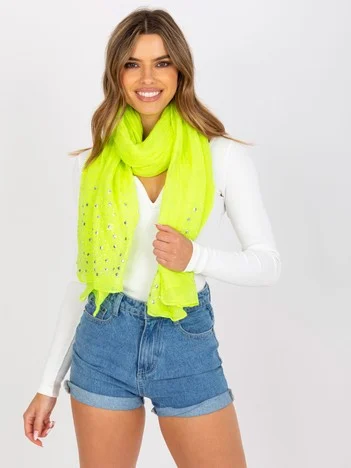 Bandana Dama Imprimat, Viscoza, Fashion Hunters, Galben