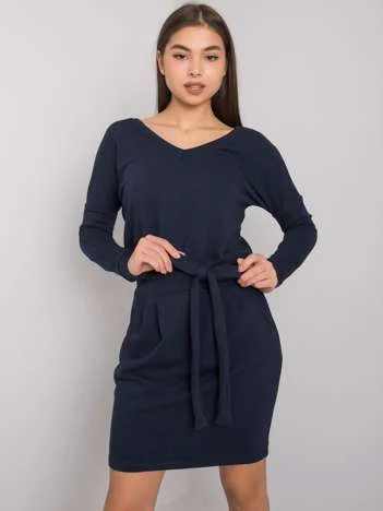 Rochie Dama Maxi, Rochie dreapta, RUE PARIS, Bleumarin Eleganta Office