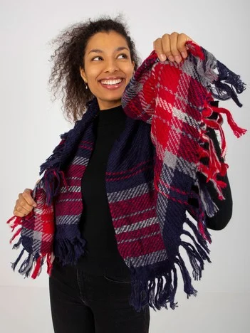 Bandana Dama Carouri, Acril, Wool Fashion Italia, Rosu