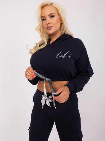 Compleu Dama Maneca lunga, Sport, Lily Rose, Bleumarin Casual