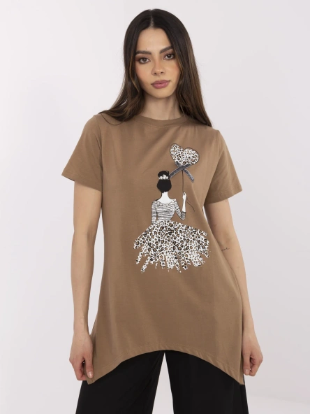 Bluza Dama Mini, Animal print, Calimera, Maro Casual