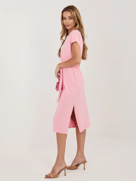 Rochie Dama Mini, Rochie dreapta, RUE PARIS, Roz de Vara