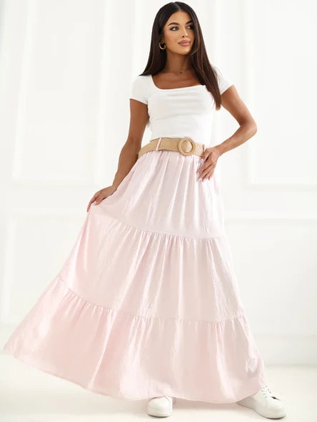Fusta Dama Maxi, Boho, ITALY MODA, Roz