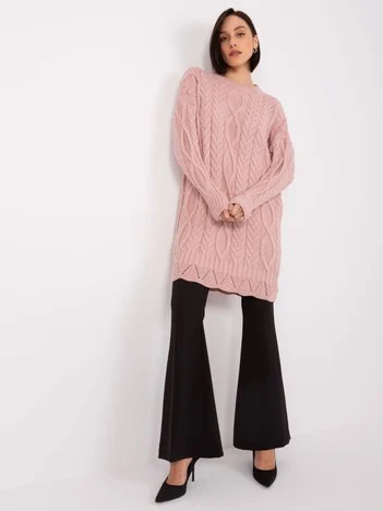 Rochie Dama Mini, Decolteu rotund, BADU, Roz Casual