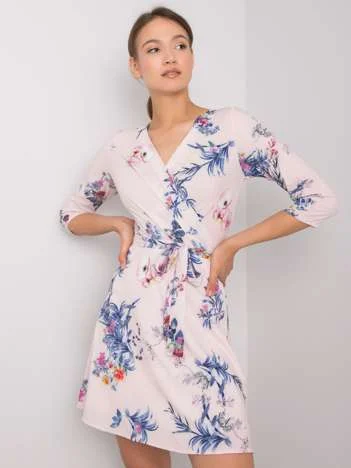 Rochie Dama Mini, Imprimat, LAKERTA, Roz de Sarbatori