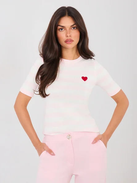Pulover Dama Mini, Dungi, Sheep, Roz Casual