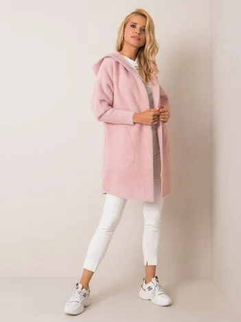 Palton Dama Maneca lunga, Oversize, Fashion Hunters, Roz de Vara