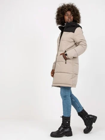 Jacheta Dama Maneca lunga, Maneca lunga, Honey Winter, Negru Eleganta Office Marimi Mari