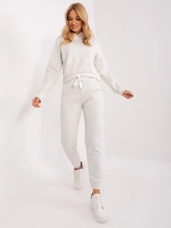 Compleu Dama Maneca lunga, Sport, Wow Donna, Gri Casual