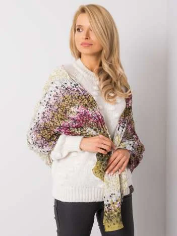 Bandana Dama Floral, Bumbac, Fashion Hunters, Verde