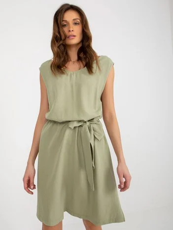 Rochie Dama Fara maneci, Lejera, RUE PARIS, Fistic de Vara