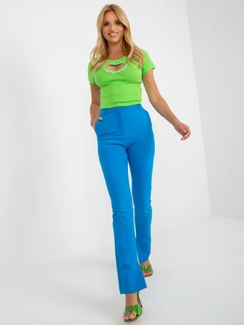 Bluza Dama Mini, Decolteu rotund, Vinceotto, Verde Casual