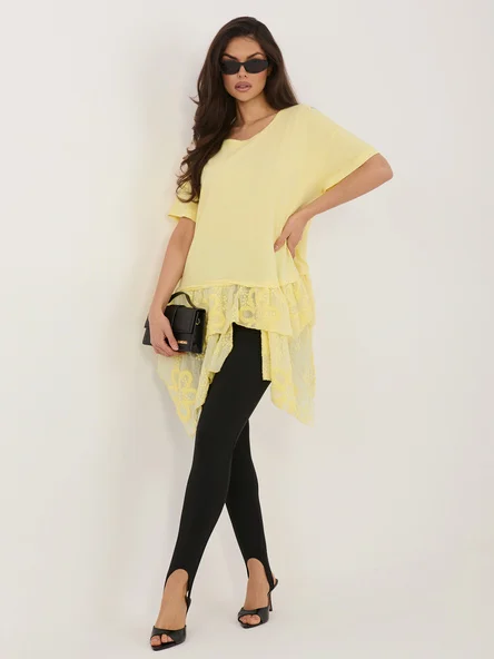 Bluza Dama Mini, Boho, ITALY MODA, Galben