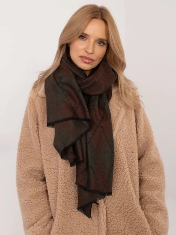 Bandana Dama Geometric, Viscoza, Fashion Hunters, Khaki