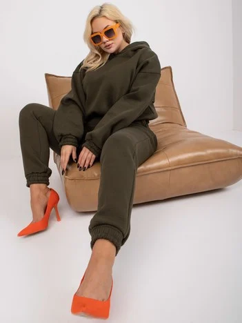 Compleu Dama Maneca lunga, Mansete elastice, Pointx, Khaki Casual