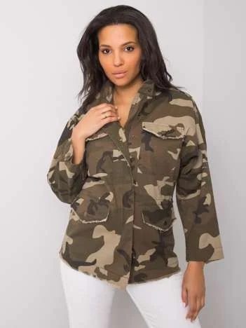 Jacheta Dama Maneca lunga, Imprimat, Drole De Copine Paris, Camuflaj de Vara