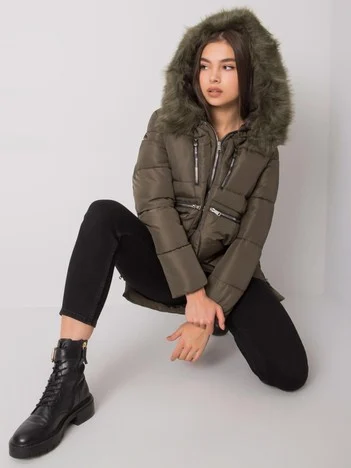 Jacheta Dama Maneca lunga, Maneca lunga, Z-Desing Jacket Style, Khaki Casual