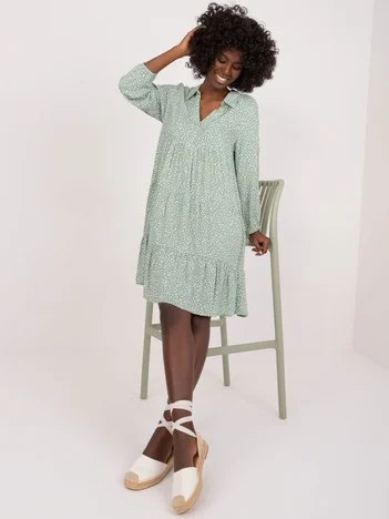 Rochie Dama Maxi, Oversize, Sublevel, Khaki de Vara