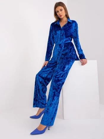 Compleu Dama Lunga, Larga, LAKERTA, Cobalt Casual