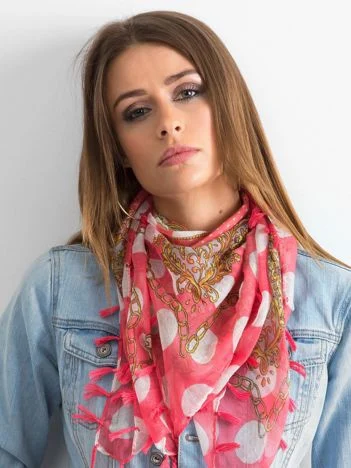 Bandana Dama Floral, Viscoza, Fashion Hunters, Coral