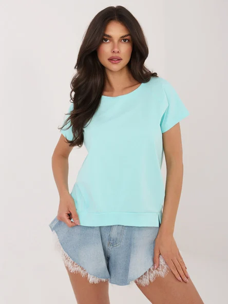 Bluza Dama Bumbac, RUE PARIS, Menta