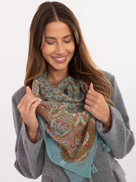 Bandana Dama Imprimat, Viscoza, Fashion Hunters, Menta