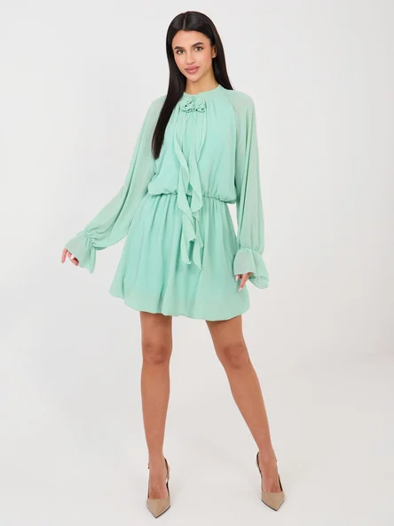 Rochie Dama Maxi, Lejera, RUE PARIS, Menta de Petrecere