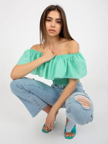 Top Dama Mini, Boho, LAKERTA, Menta