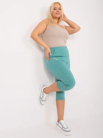 Pantaloni Dama Conica, Guler inalt, New Fashion, Menta Eleganta Office