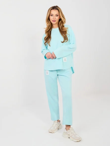 Compleu Dama Maneca lunga, Conica, RUE PARIS, Menta Casual