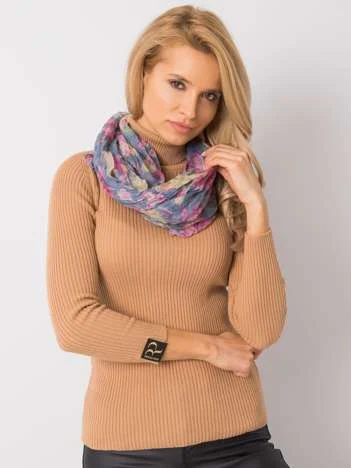 Bandana Dama Floral, Viscoza, Fashion Hunters, Albastru