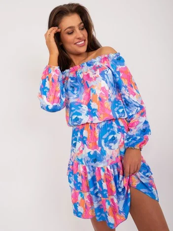 Rochie Dama Maxi, Lejera, RUE PARIS, Albastru de Vara