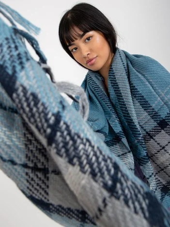 Bandana Dama Carouri, Acril, Wool Fashion Italia, Albastru