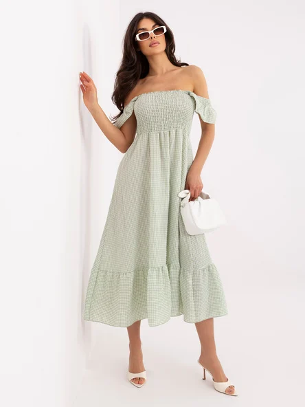 Rochie Dama Midi, Carouri, ITALY MODA, Fistic de Vara