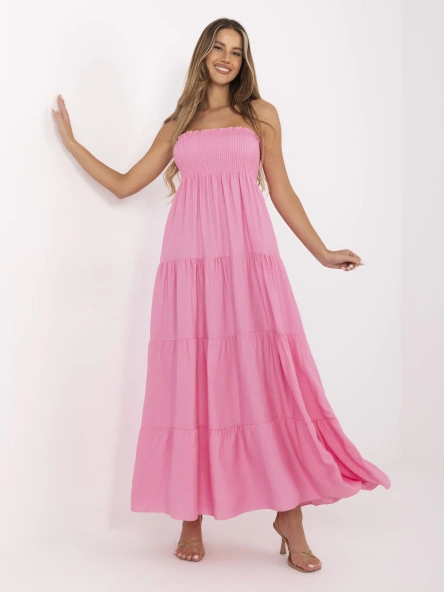 Rochie Dama Maxi, Lejera, ITALY MODA, Roz de Vara