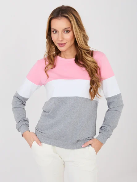 Hanorac Dama Maneca lunga, Dungi, RUE PARIS, Roz Casual