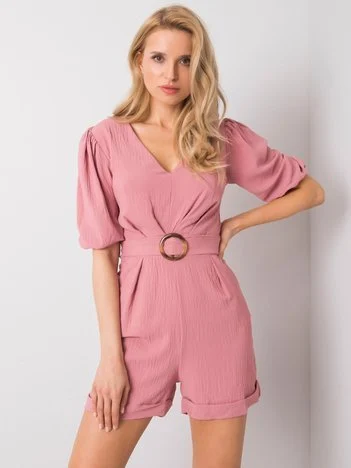 Compleu Dama Poliester, RUE PARIS, Roz Casual