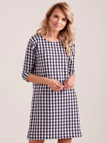 Rochie Dama Mini, Carouri, PAMUK LINE, Alb Eleganta Office