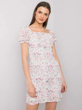 Rochie Dama Mini, Floral, RUE PARIS, Multicolor Eleganta Office