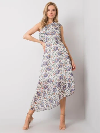 Rochie Dama Midi, Floral, RUE PARIS, Multicolor Eleganta Office