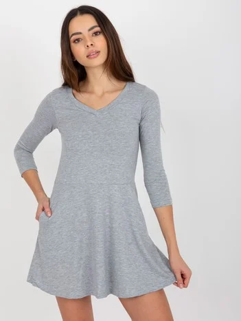 Rochie Dama Mini, Lejera, Lily Rose, Gri