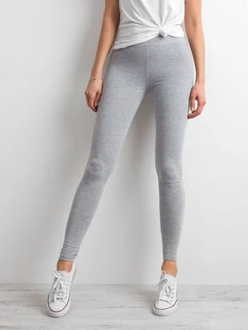 Colanti Dama Sport, Bumbac, BASIC FEEL GOOD, Gri Casual Marimi Mari