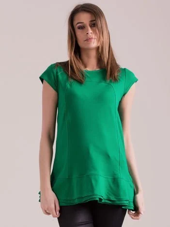 Tunica Dama Mini, Decolteu rotund, PAMUK LINE, Verde