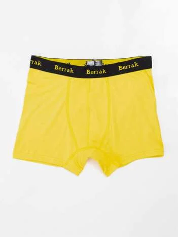Boxeri Dama Bumbac, BERRAK, Galben Marimi Mari