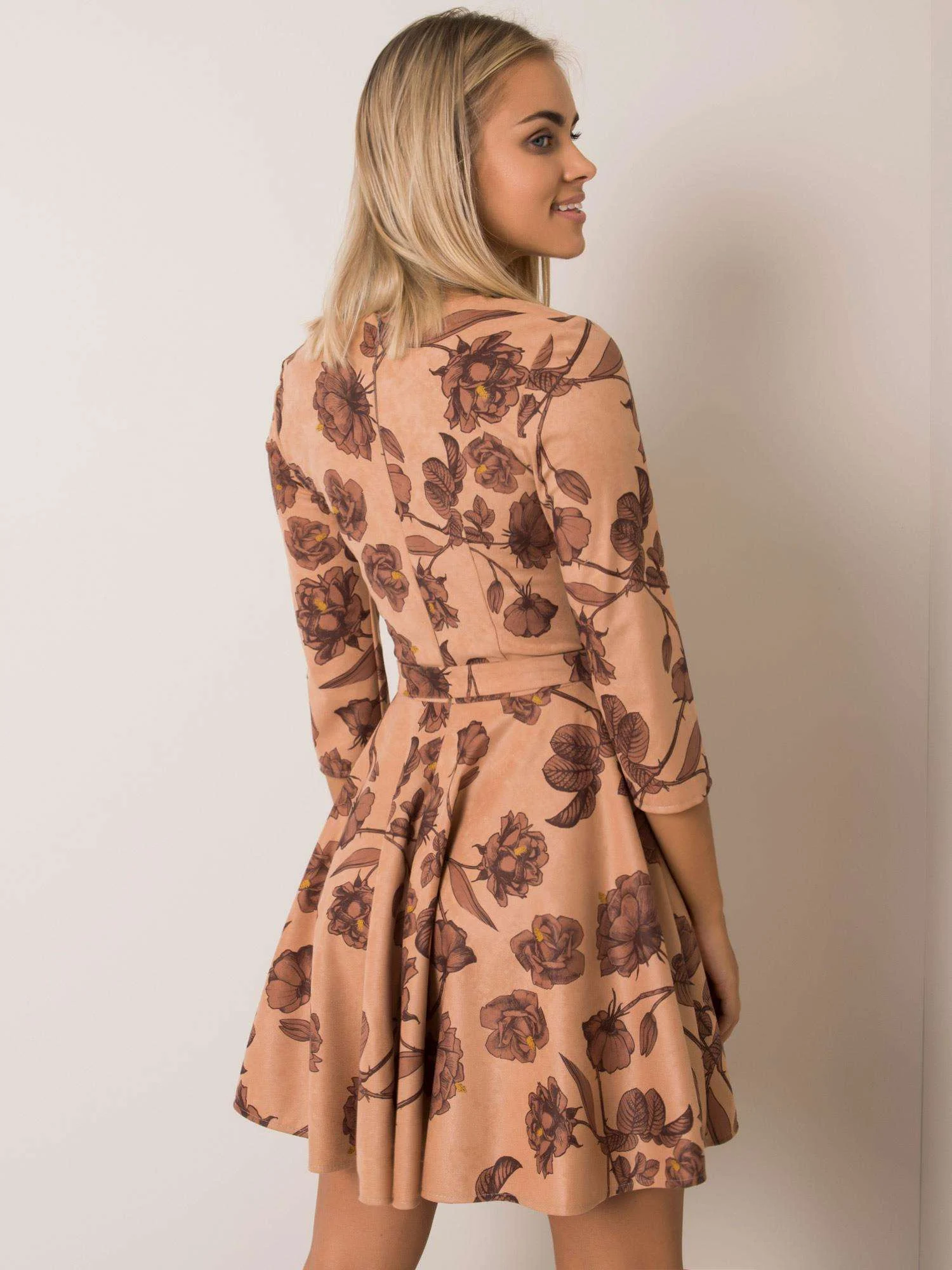 Rochie Dama Mini, Floral, LAKERTA, Maro Eleganta Office - imagine 5