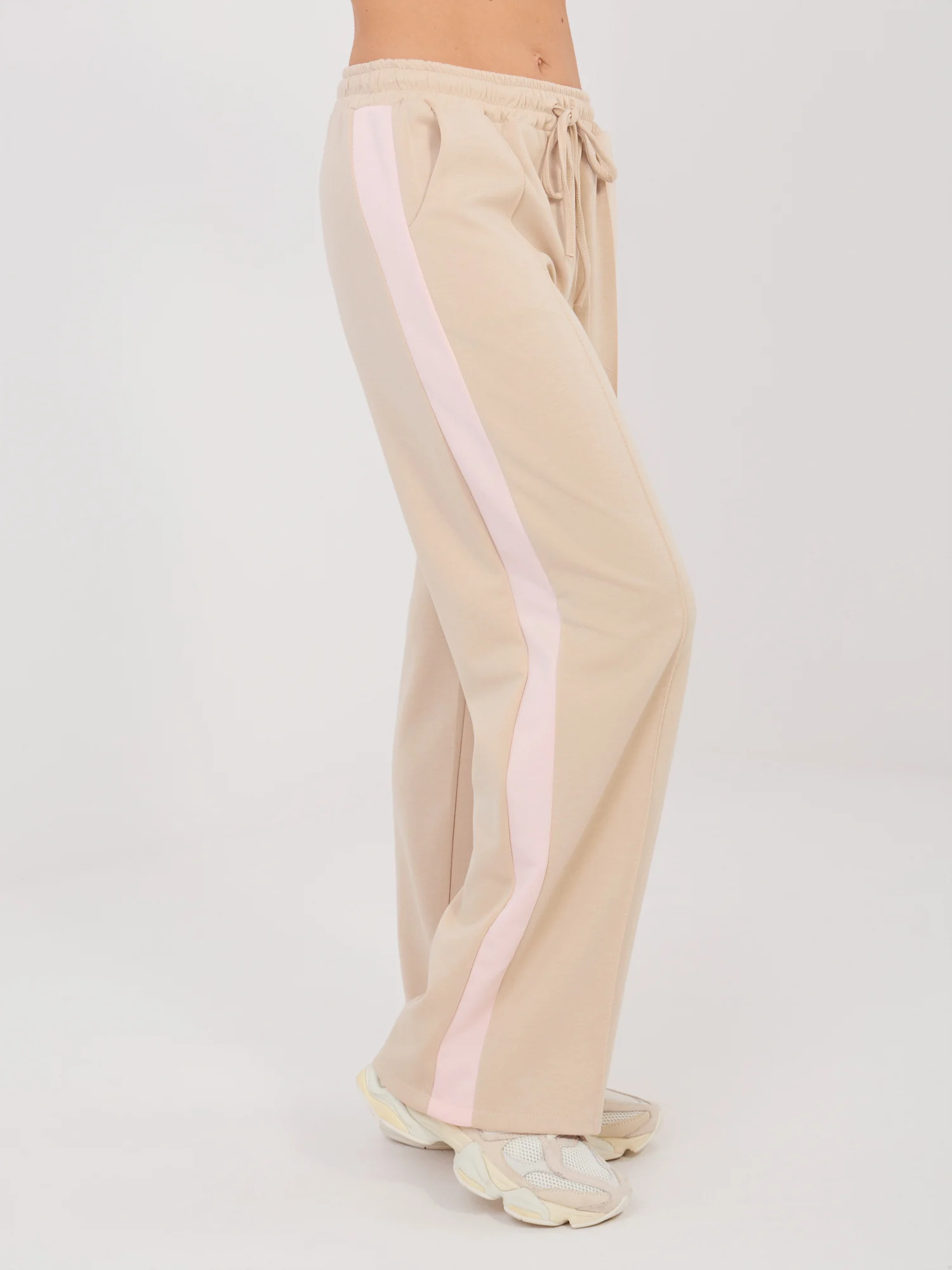 Compleu Dama Maneca lunga, Imprimat, RUE PARIS, Bej Casual - imagine 2