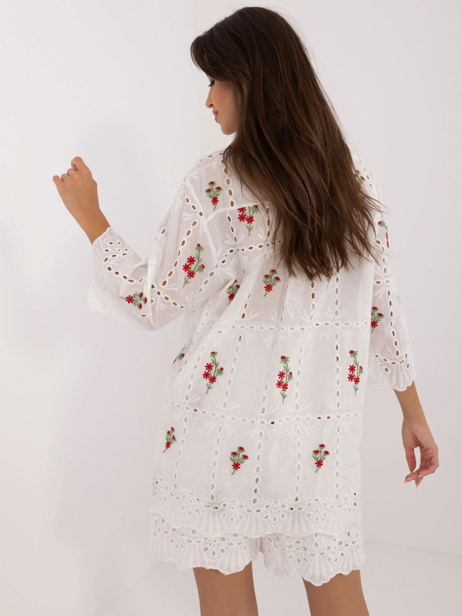 Compleu Dama Mini, Larga, LAKERTA, Rosu Casual - imagine 5